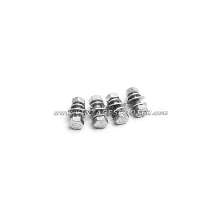 Kit de vis de fixation de pontets de béquille ACMA 125 1955-58 / 150 Gl